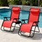 Best Choice Products Set of 2 Extra Wide Zero Gravity Lounge Chair Recliners w/ Cup Holder